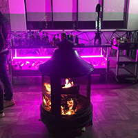 Rinen Terraza fogata