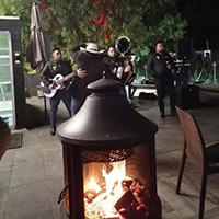 Rinen Terraza fogata