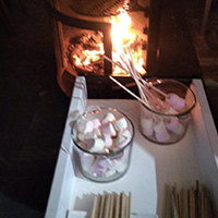 Rinen Terraza fogata